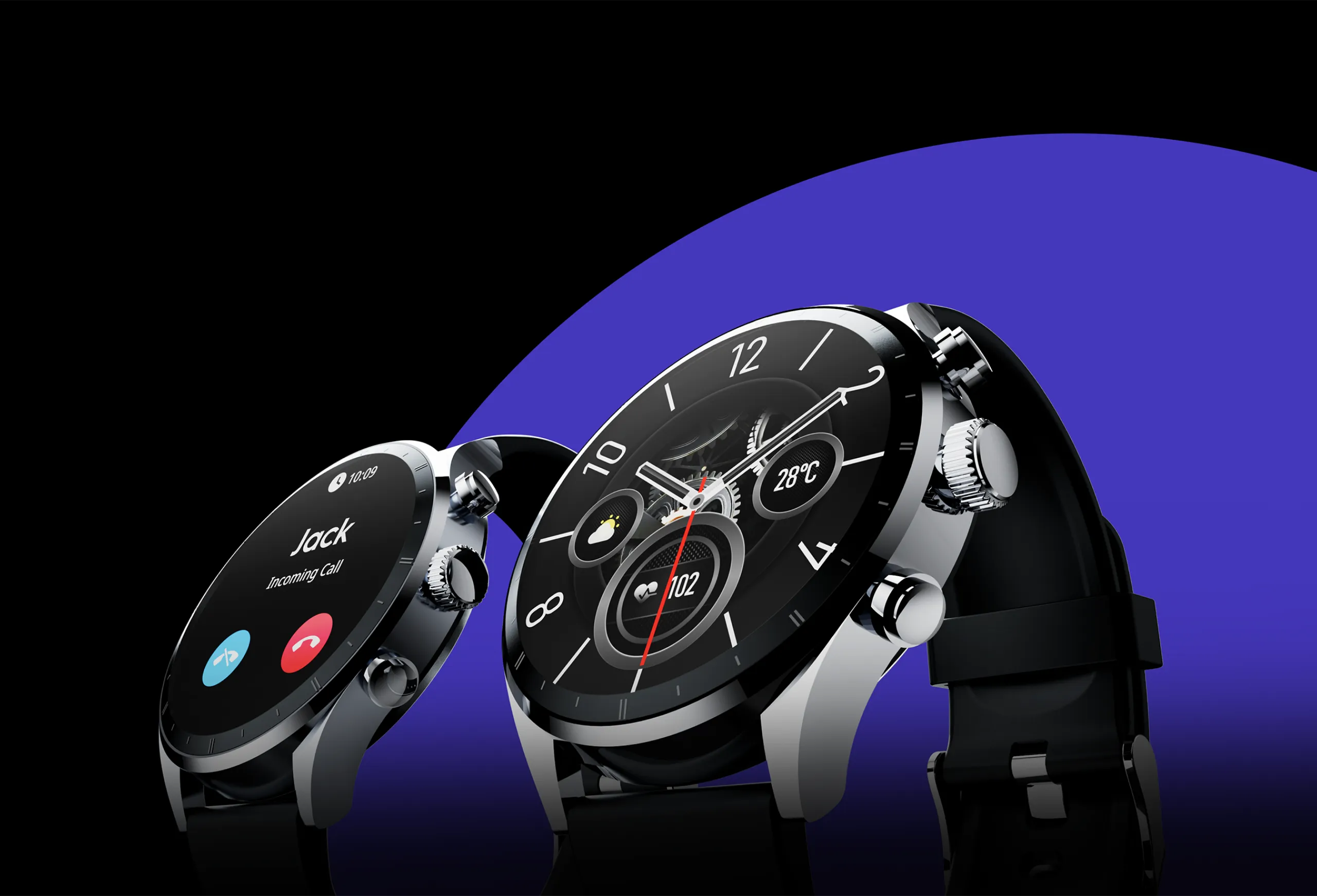TECNO Watch Pro 2 Bluetooth Calling AMOLED 1.43" – Montre Connectée Premium | Livraison Gabon | Kadmarket
